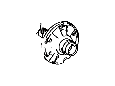 35370-12050 Toyota Shaft Assembly, Stator Illustration 1 of 1