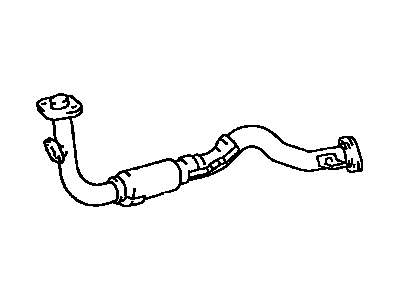 Toyota 17410-16880 Front Pipe