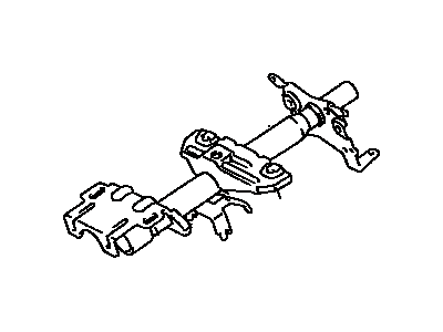 Toyota 45870-12320 Tube Assembly, Steering Column
