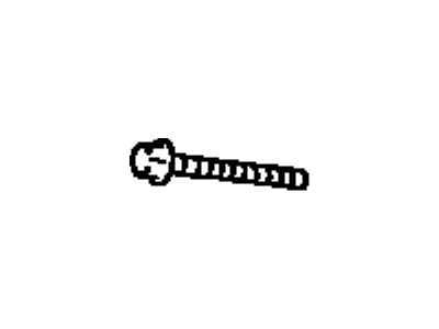 Toyota 90119-08419 Bolt, With Washer