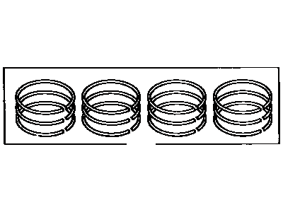 Toyota 13011-16300 Piston Ring Set