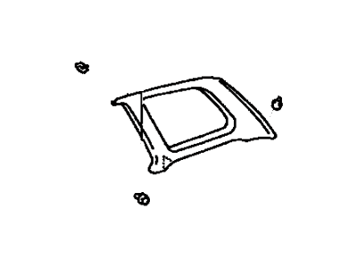 Toyota 62405-13110-B0 Upper Trim Panel