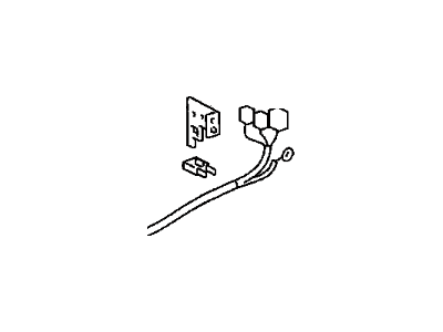 82161-1K492 Toyota Wire, Floor Illustration 1 of 1