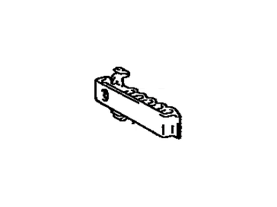 Toyota 77286-12040 Clamp,  Fuel Tube W/Grommet,  NO.2