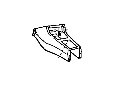 Toyota 55434-12121-B0 Console Panel