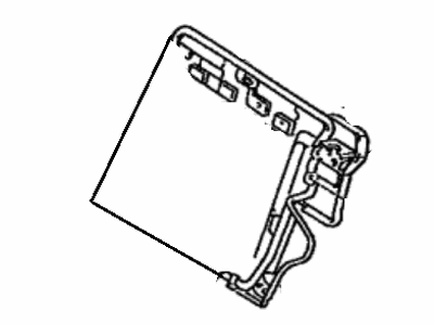 Toyota 71018-12180 Seat Back Frame