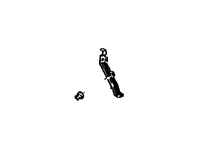 Toyota 52116-12270 Bumper Cover Side Support