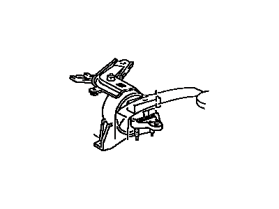 Toyota 12305-15040 Mount