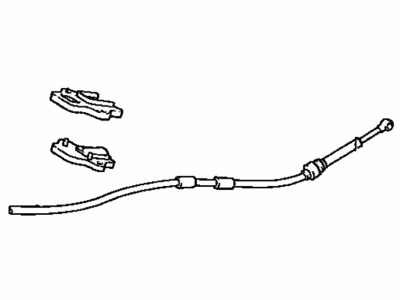 Toyota 33820-12580 Cable Assy,  Transmission Control