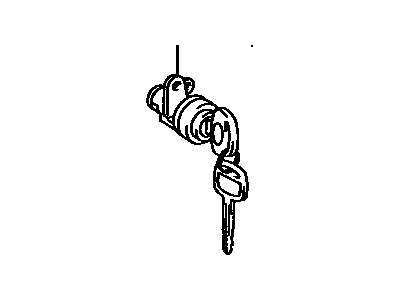 Toyota Pickup Door Lock Cylinder - 69052-89112