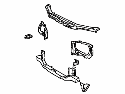 Toyota 53201-1A030 Support Sub-Assy,  Radiator
