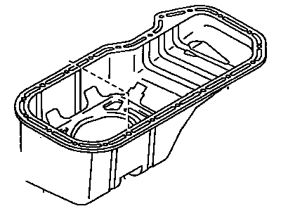 Toyota Corolla Oil Pan - 12111-16120