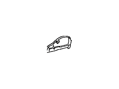 Toyota 71862-02010-B0 Cushion Shield
