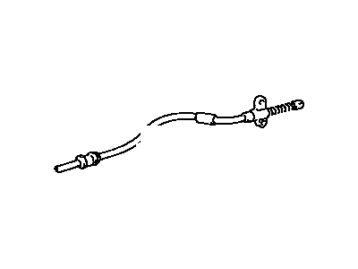 1994 Toyota Corolla Parking Brake Cable - 46430-12300