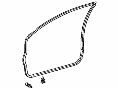 Toyota Door Seal - 67861-12820
