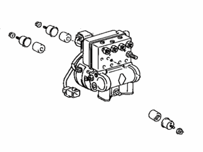 Toyota Corolla ABS Pump And Motor Assembly - 44510-12110