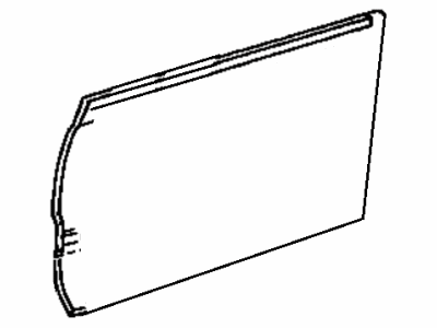 Toyota 67114-12210 Panel, Rear Door, Outer Driver Side