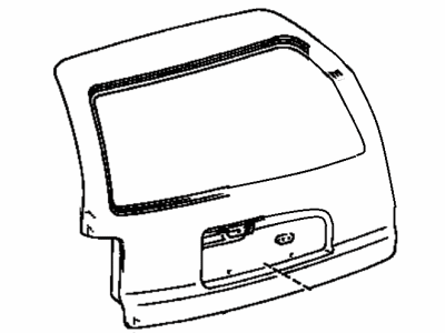 Toyota 67005-1F171 Lift Gate