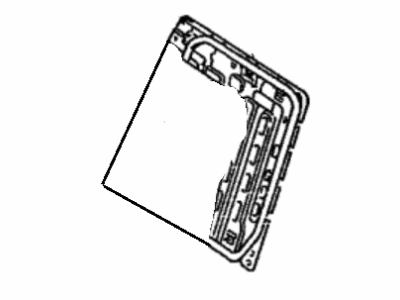Toyota 71017-12460 Seat Back Frame