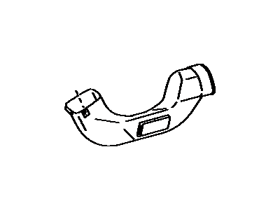 Toyota 55844-12330 Heat Duct