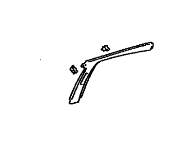 Toyota 62468-13030-B0 Center Pillar Trim