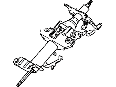 Toyota Corolla Steering Column - 45200-12180