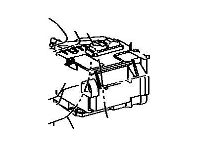 Toyota 87150-12701 Heater Assembly