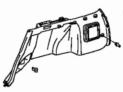Toyota 64740-13050-P0 Side Trim