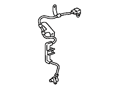 Toyota 89542-12040 Sensor,  Speed