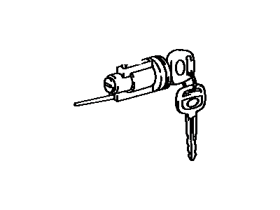 Toyota Corolla Ignition Lock Assembly - 69057-12220