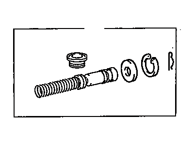 Toyota Corolla Clutch Master Cylinder - 04311-12100