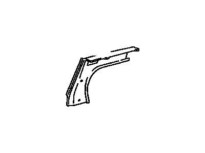 Toyota 64272-12070-P0 Partition Panel