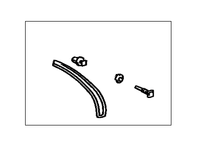 Toyota 75056-12120 Drip Molding