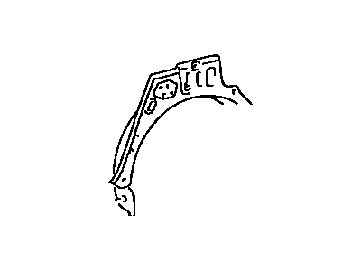 Toyota 61631-12210 Outer Wheelhouse