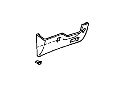 Toyota 55045-12180-B0 Finish Panel