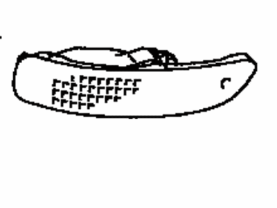 Toyota 81510-12720 Signal Lamp