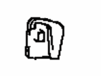 Toyota 71553-12290 Seat Back Cover Pad