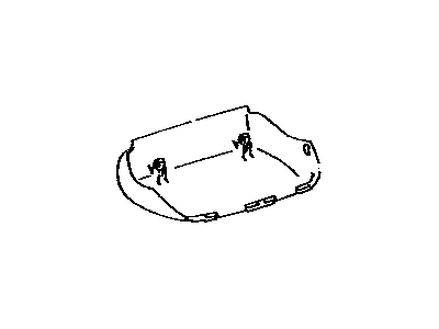 Toyota 81977-13020-P0 Cover