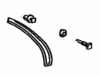 Toyota 75055-12120 Drip Molding