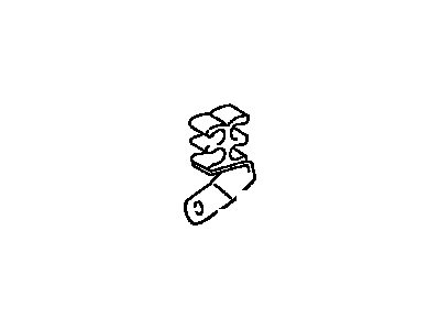 Toyota 47371-12110 Clamp,  Brake Tube,  NO.1