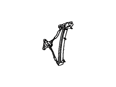 Toyota Corolla Window Regulator - 69810-02051