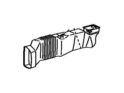 Toyota 55846-12200 Heat Duct