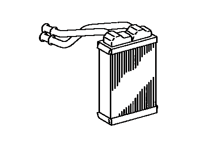 Toyota Corolla Heater Core - 87107-12491