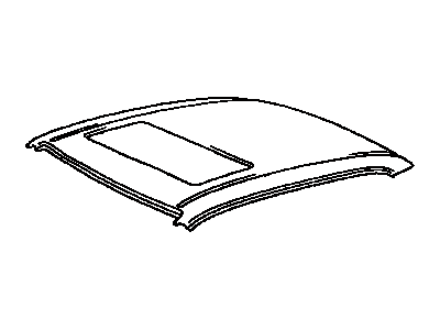 Toyota 63111-12530 Roof Panel