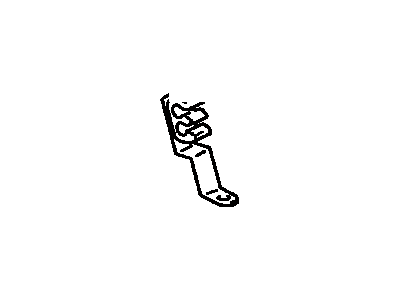 Toyota 47375-12020 Clamp,  Brake Tube,  NO.7