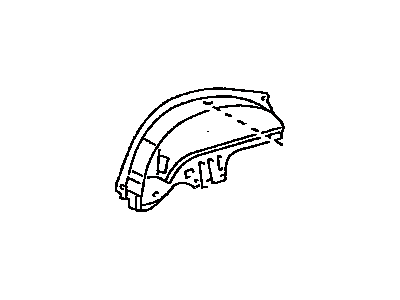 Toyota 61607-12916 Inner Wheelhouse