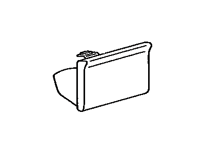 Toyota 74109-12020-E0 Receptacle Assy,  Rear Ash