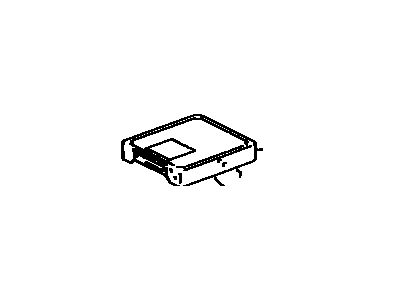 1997 Toyota Corolla Engine Control Module - 89661-1A700-84