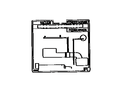 Toyota 17792-74620 Vacuum Diagram