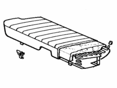 Toyota 71460-10351-01 Cushion Assembly, Rear Seat (For Bench Type)